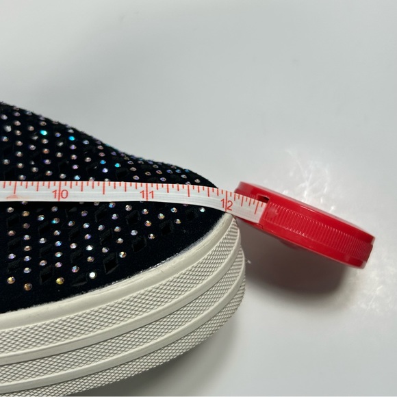 Skechers Rhinestones Diamond Slip On Memory Foam Loafer Sneaker Shoe Women’s 11 - Picture 7 of 15